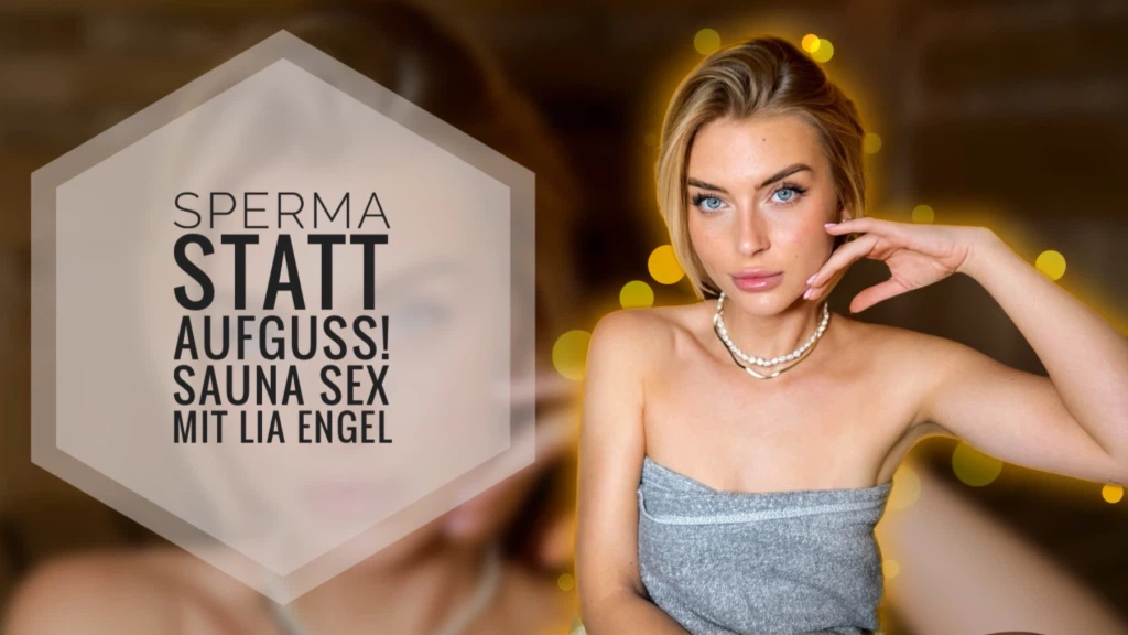 SPERMA STATT AUFGUSS! Zu heiß zum Ficken gibts nicht!